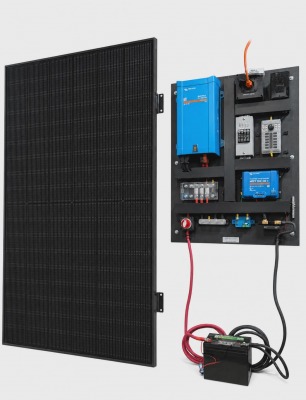 Ensemble de panneau solaire et contrôle