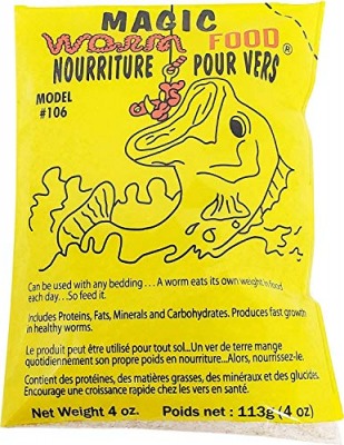 Nourriture pour vers de terre