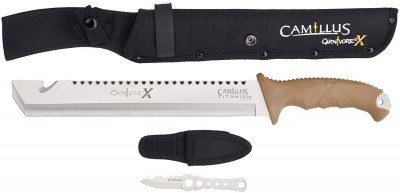 Machette CARNIVORE-X titanium 