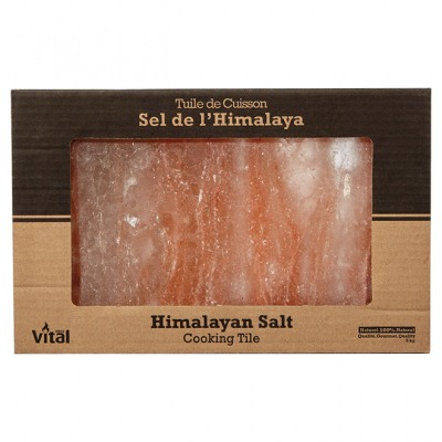 Tuile de cuisson au sel himalayen