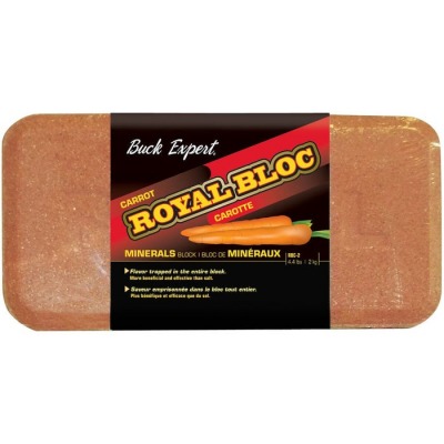 Bloc minéraux au carotte