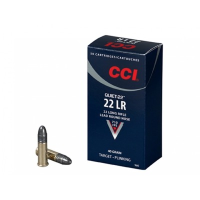 Munition calibre .22 QUIET