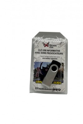 Clé USB informative par Dan Lavoie 