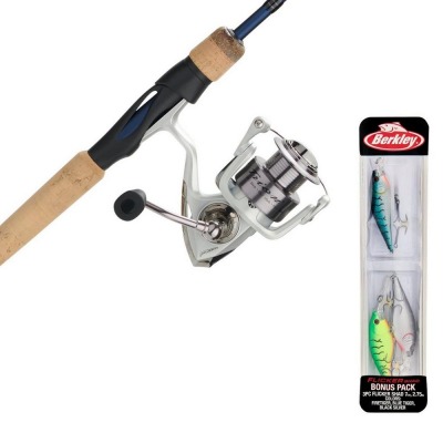 Ensemble canne et moulinet a lancer léger EAGLE/Pflueger TRION