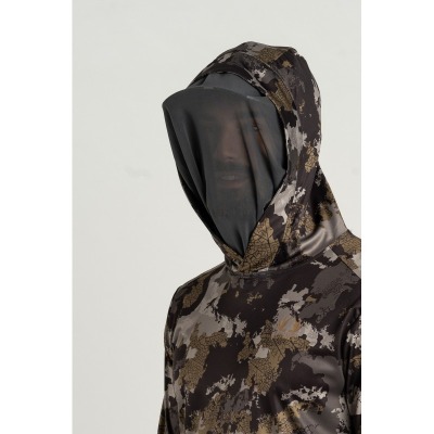 Hoodie draft camo anti-mouche