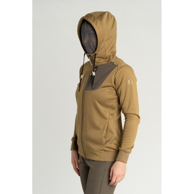 Hoodie full zip anti-mouche