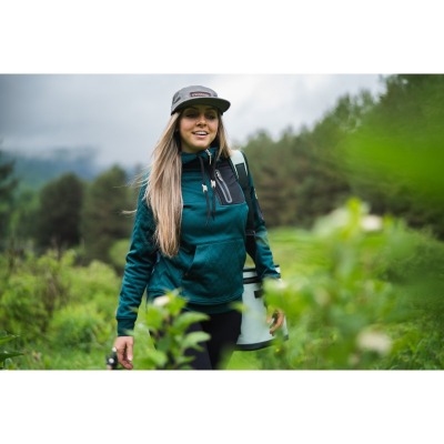 Hoodie Lodge 1/2 zip