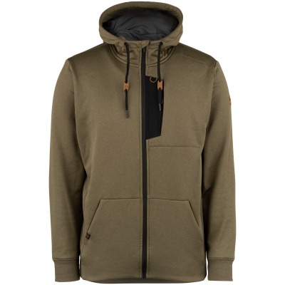 Hoodie shack full zip anti-mouche