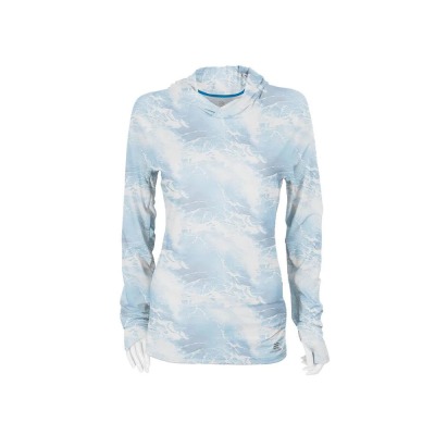 Mobile cooling hoodie femme