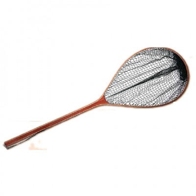 Filet de pêche en bois