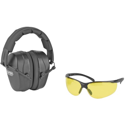 Ensemble de coquille et lunette de protection