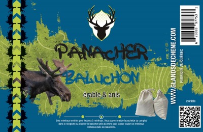 Baluchon PANACHER érable et anis
