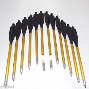 Flechette d'alumunium pour BOLT CROSSBOW