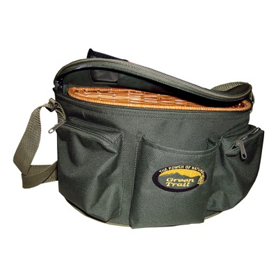 Panier de pêche en osier