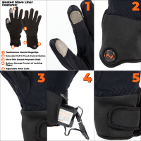 Sous gants chauffant 