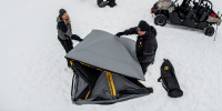 Tente de pêche sur glace