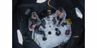 Tente de pêche sur glace