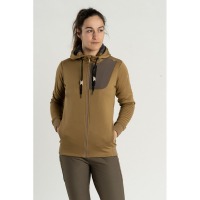 Hoodie full zip anti-mouche