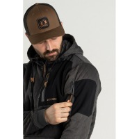 Hoodie Lodge 1/2 zip anti-mouche