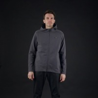 Hoodie plein zip gaspe