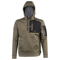 Hoodie lodge 1/2 zip anti-mouche