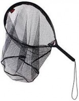 Épuisette De Pêche 15x12cm - Manche 30cm - Filet Vert Nylon - Pour Aquarium, Petit Étang, Bassin - Sourcing Map