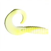 Chartreuse/white